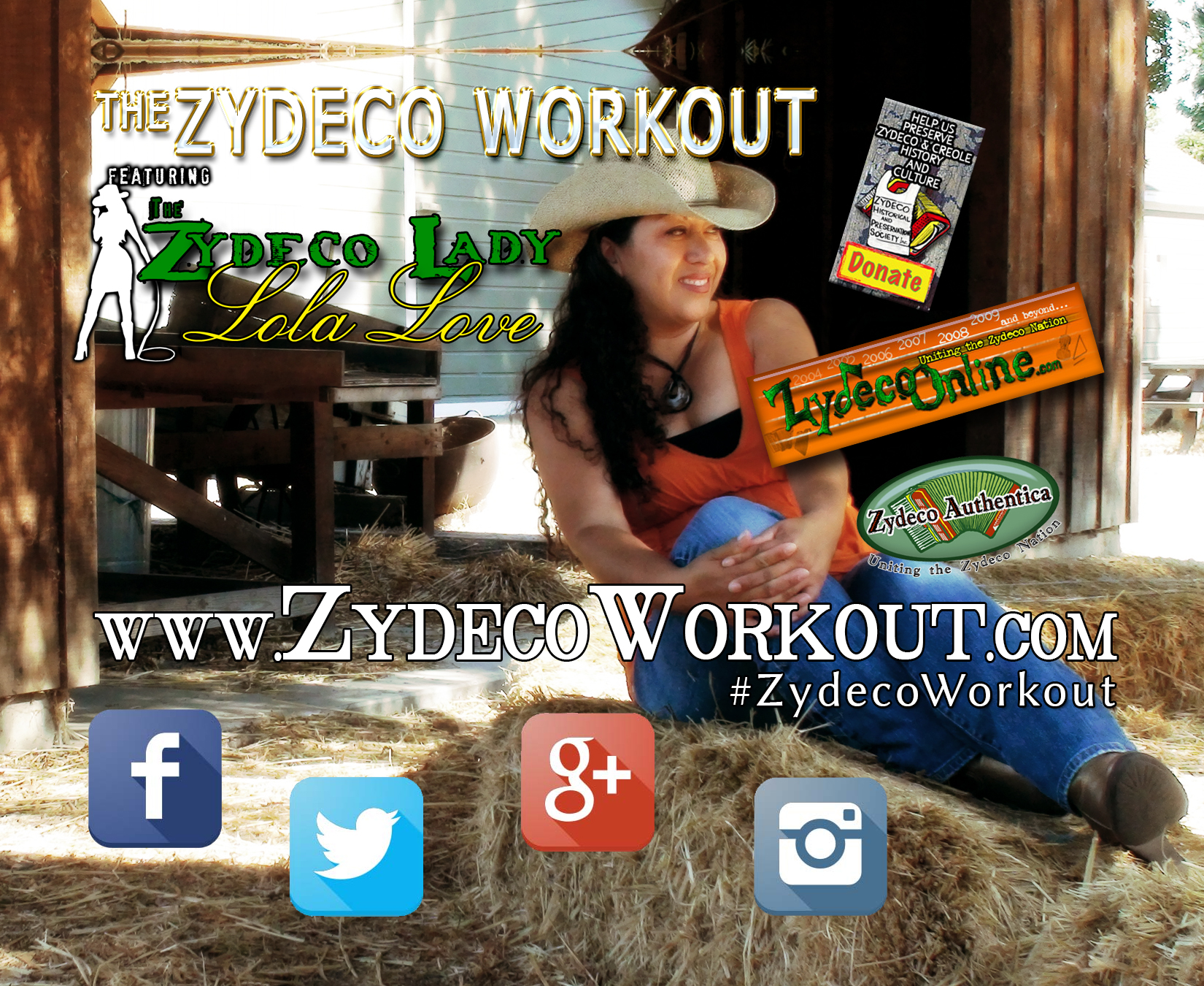 Zydeco Workout Flyer